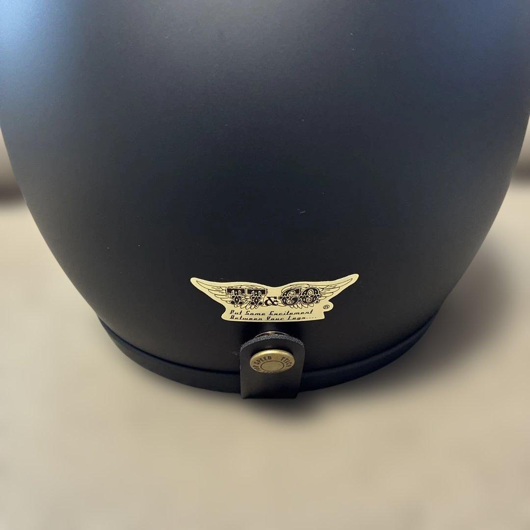 m*a様 TT＆CO 500-TX マットブラック ヘルメット