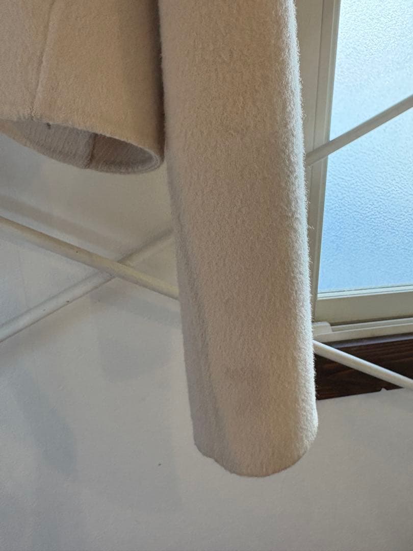 トゥデイフル　ウールジップブルゾン　アウター　ベージュ