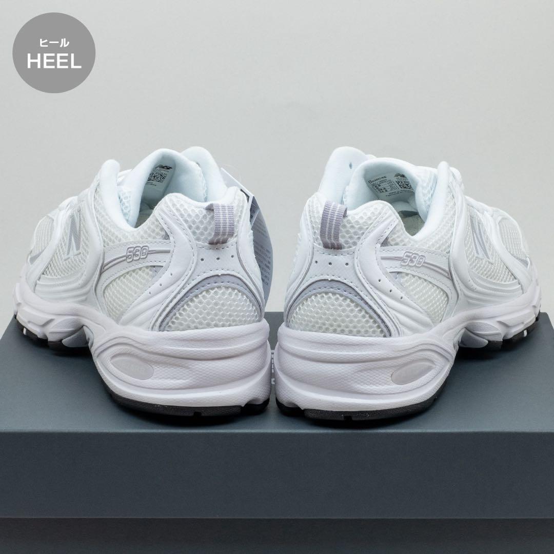 ニューバランス レディース ランニングシューズ ホワイト 25cm 白 軽量