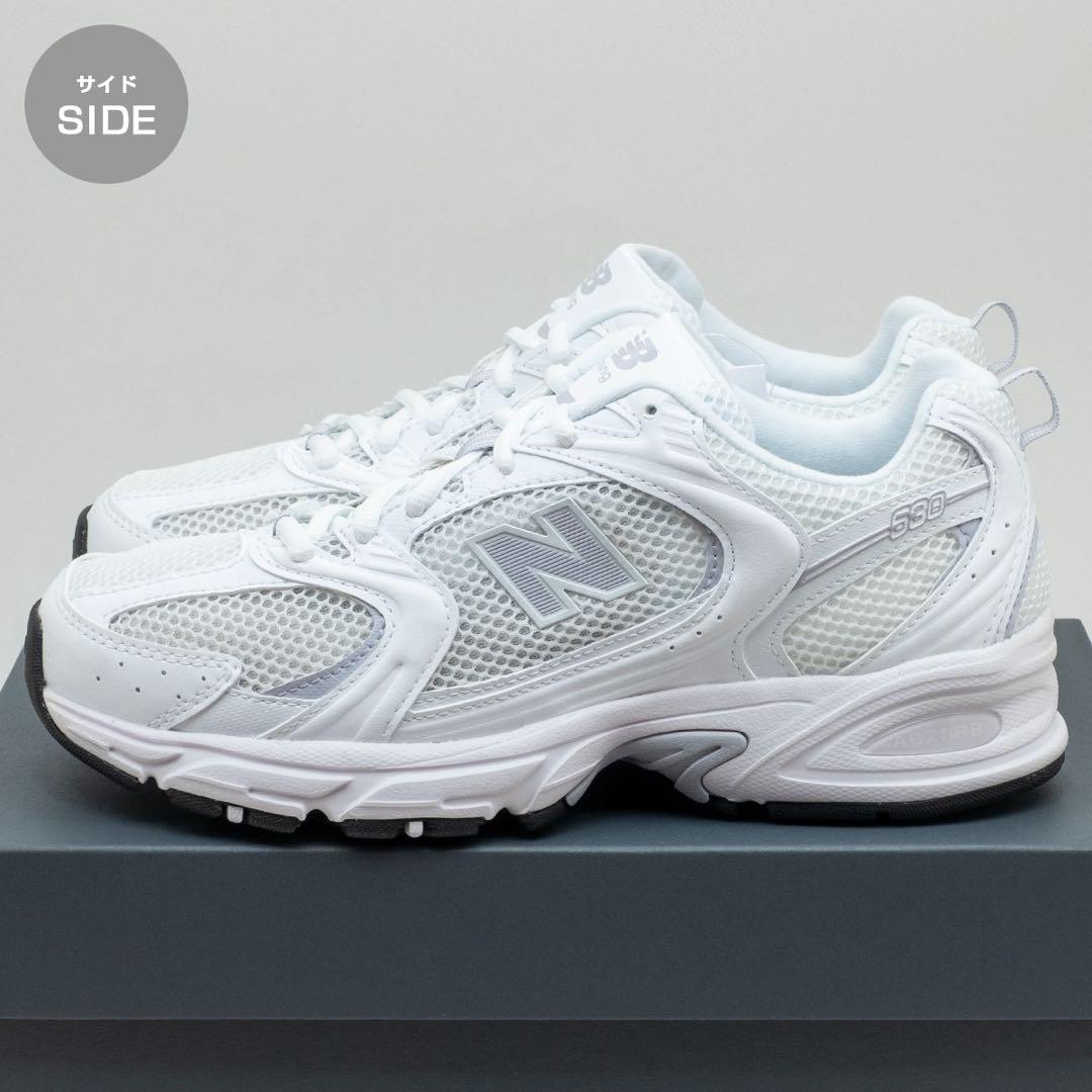 ニューバランス レディース ランニングシューズ ホワイト 25cm 白 軽量