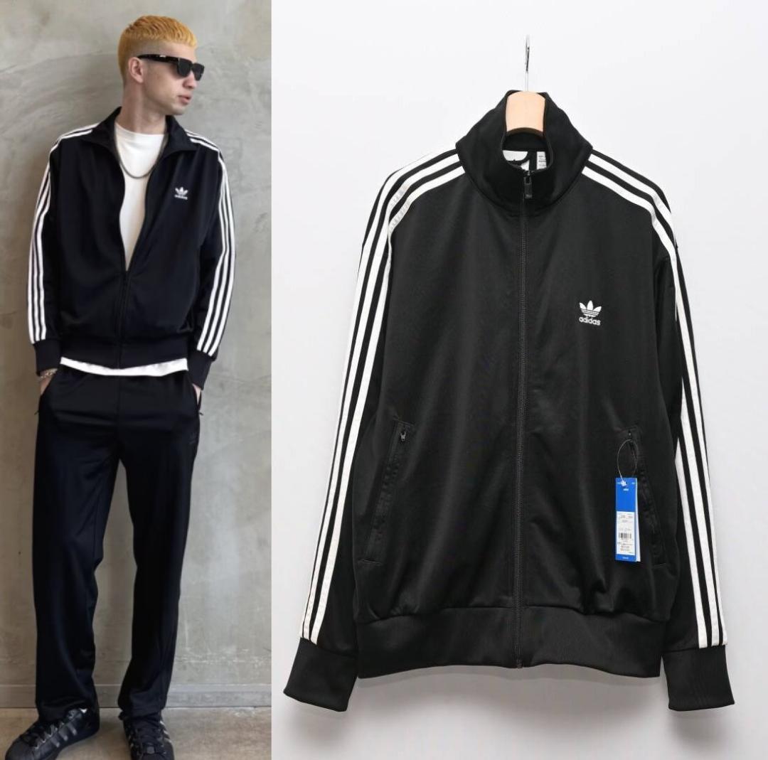 adidas アディダス ファイヤーバード トラックトップ ジャージ XL 黒