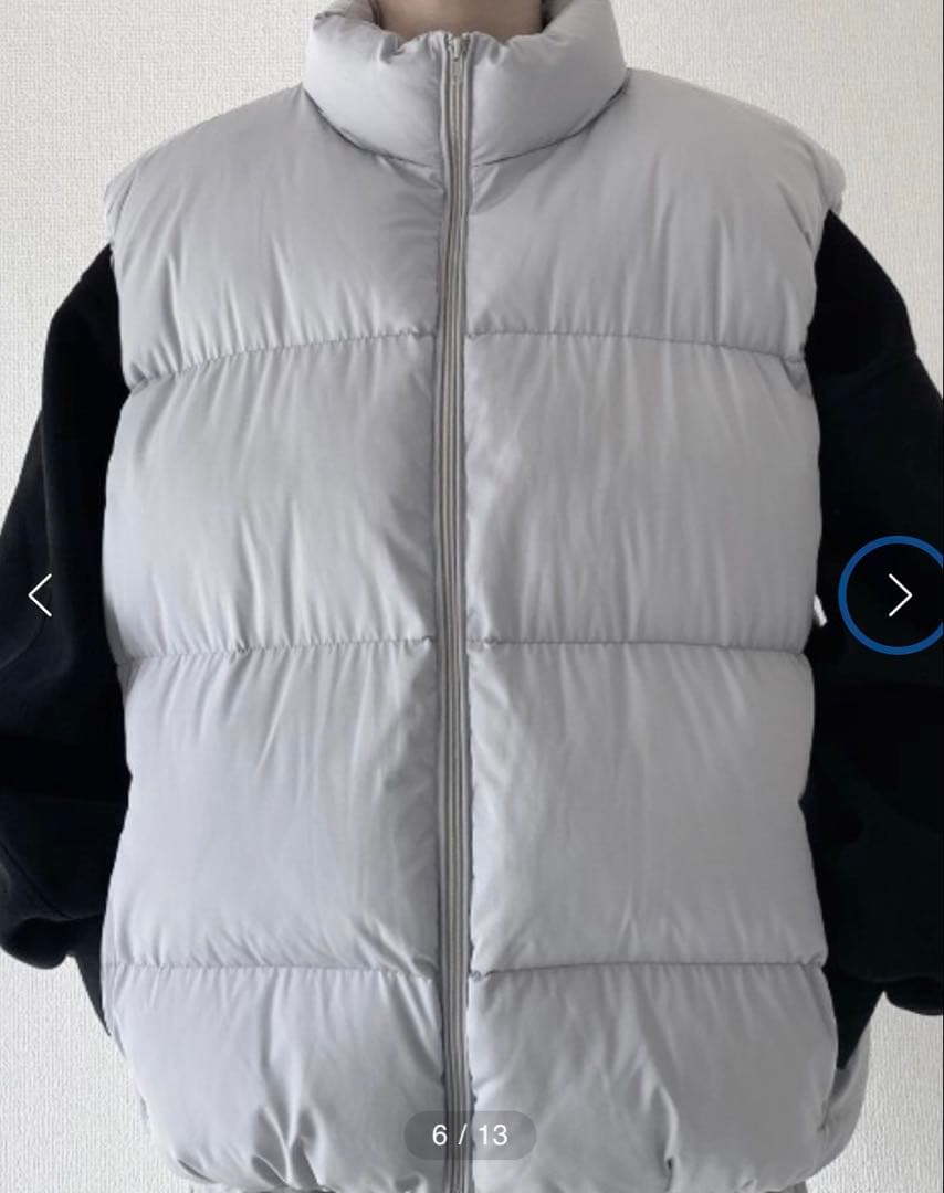 yaca ダウンベスト　Freeサイズ