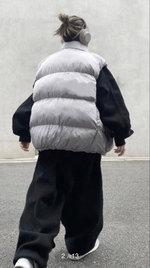 yaca ダウンベスト　Freeサイズ