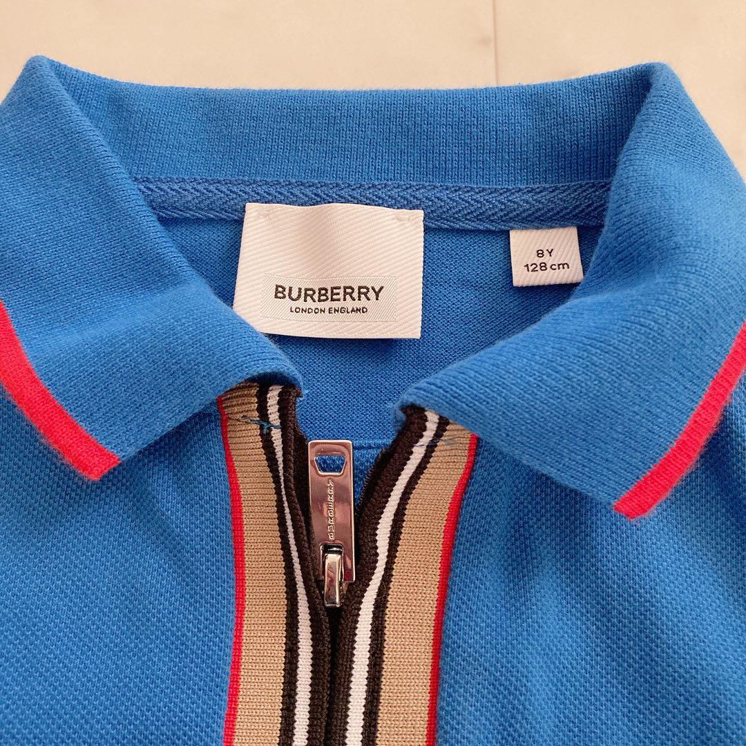 美品♪ バーバリーチルドレンBURBERRY ポロワンピース 8y 128㎝