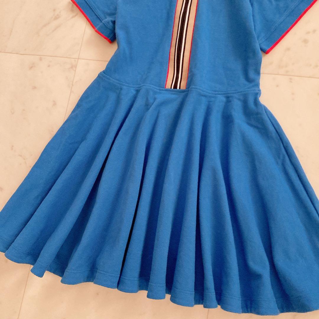 美品♪ バーバリーチルドレンBURBERRY ポロワンピース 8y 128㎝