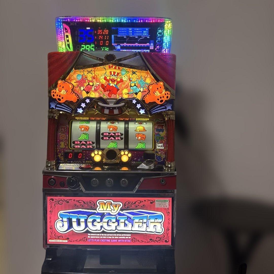 現行6号機　マイジャグラー5 データカウンター付き