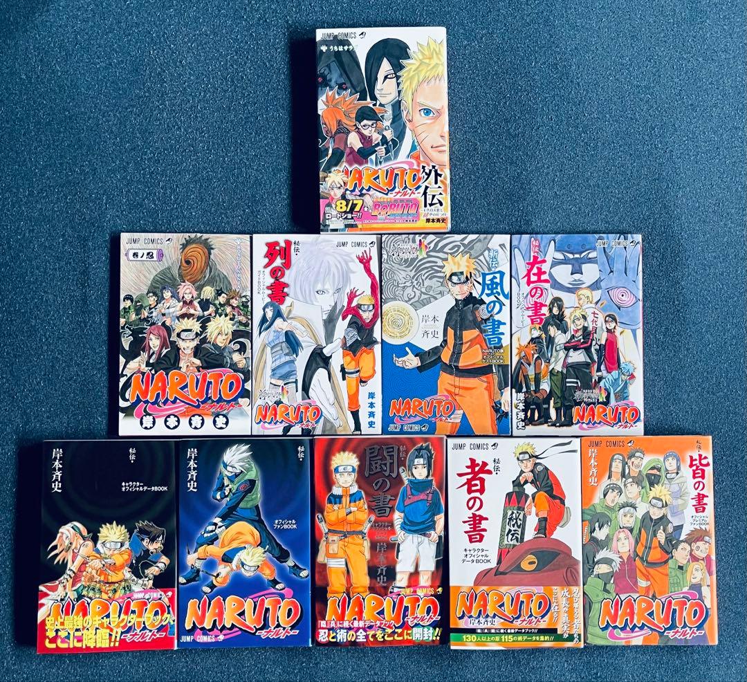 全巻初版！NARUTO 帯☆チラシ付き + おまけ