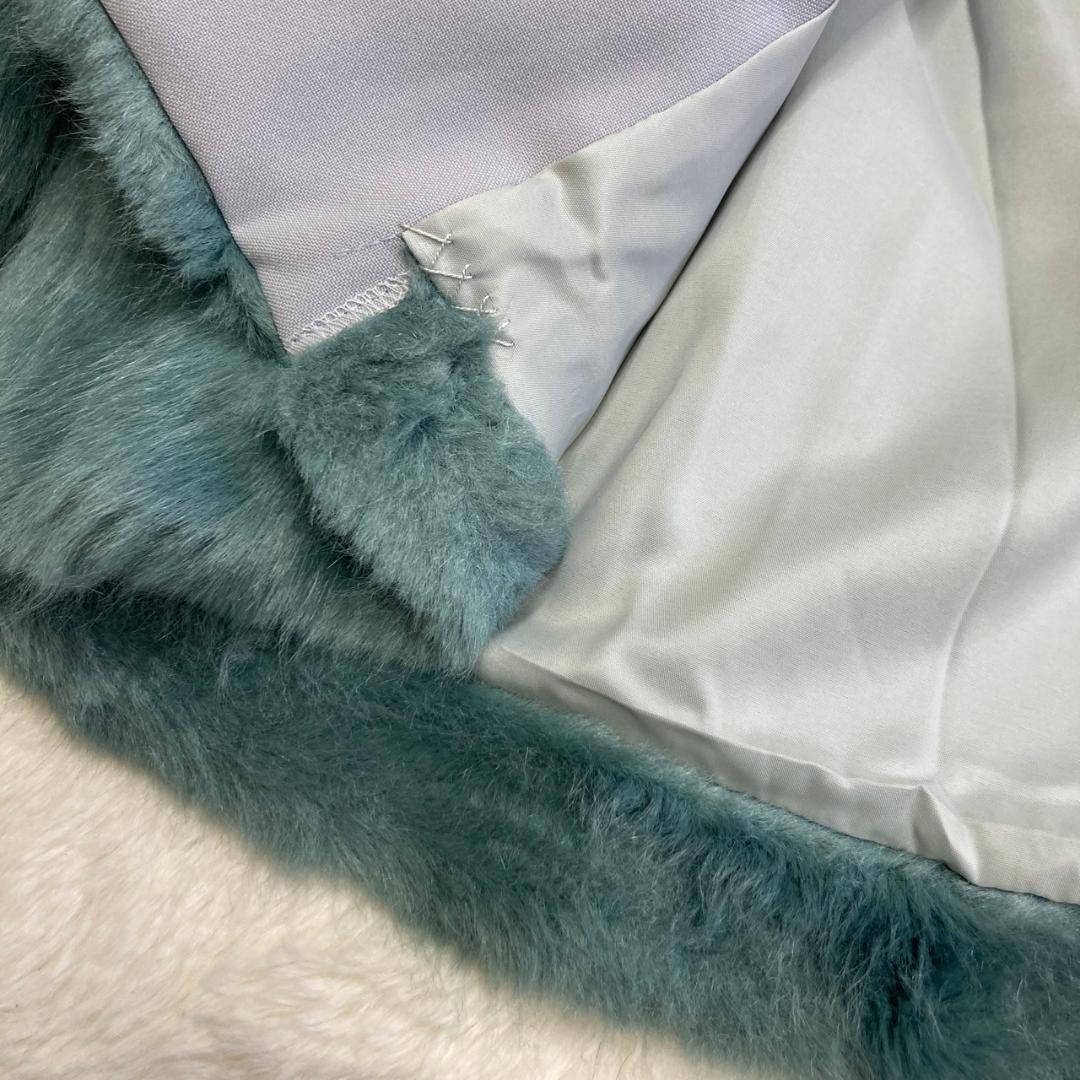 【新品未使用】セタイチロウ　ファーコート　ショート丈　フェイクファー（9803）