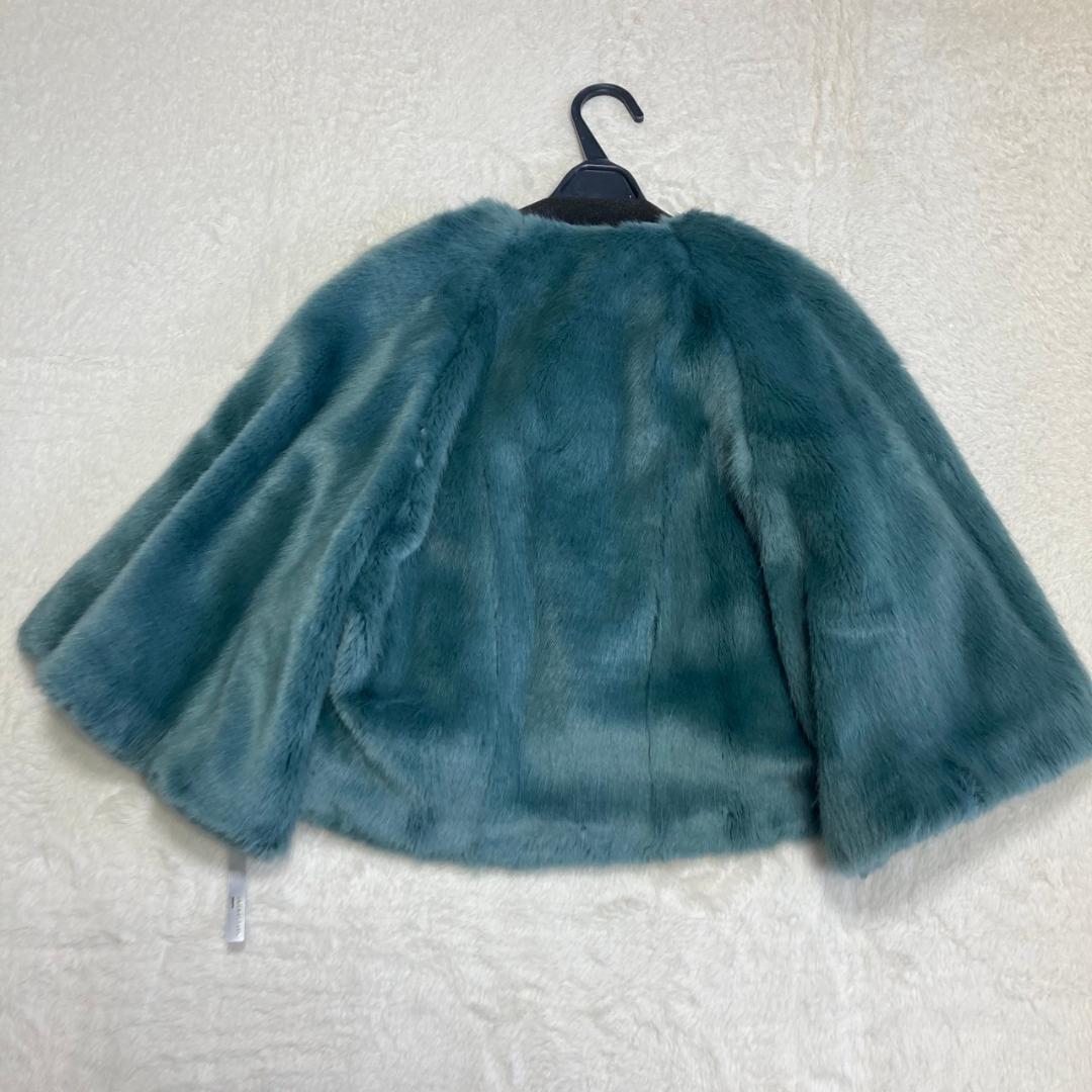 【新品未使用】セタイチロウ　ファーコート　ショート丈　フェイクファー（9803）