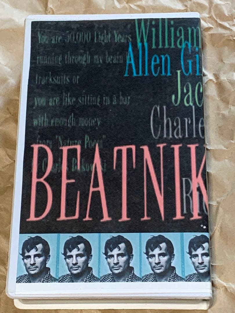 ビートニク　中古VHSビデオ　字幕スーパー　アレン・ギンズバーグ