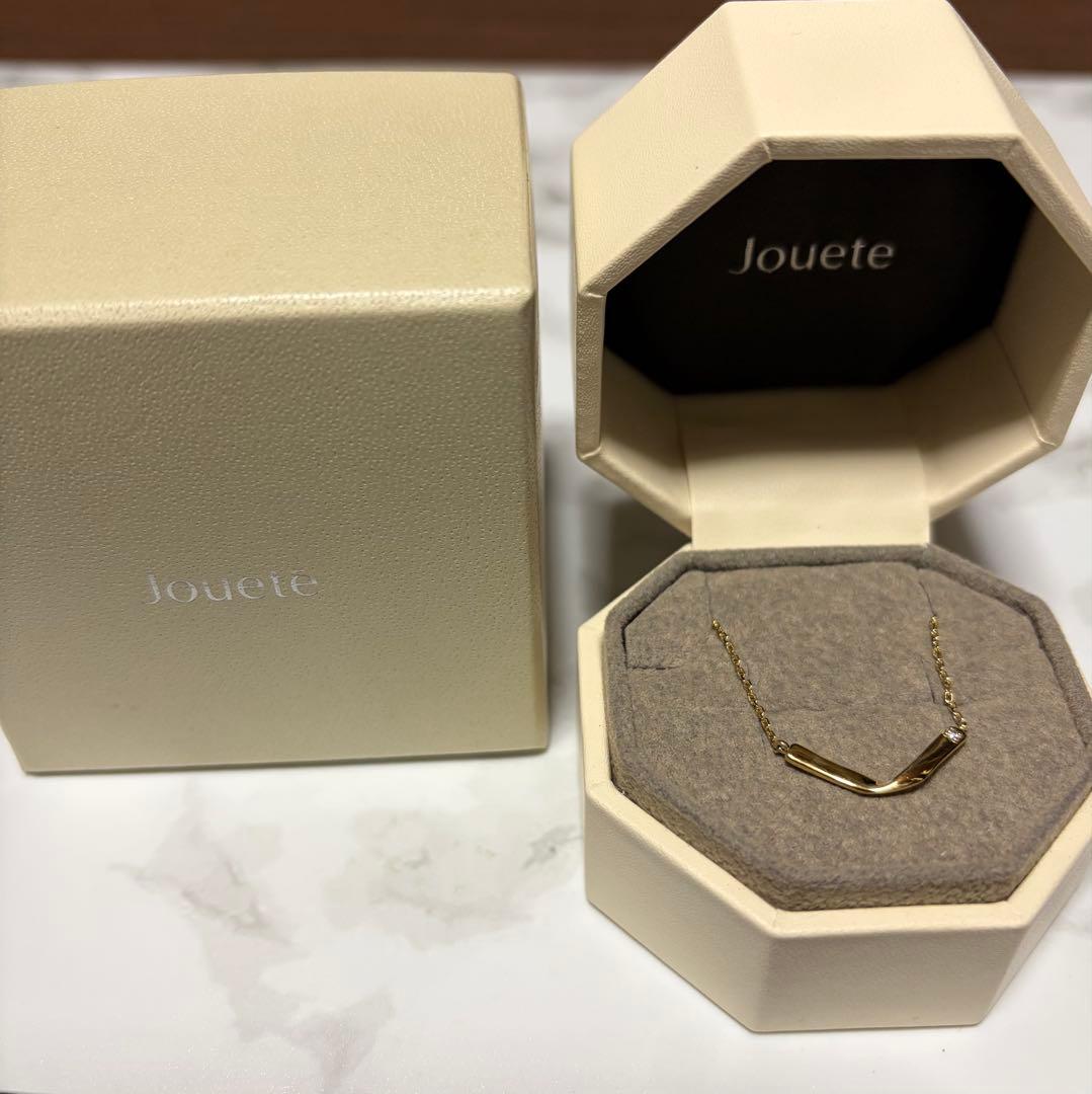 ジュエッテ　ダイヤモンド入り　ネックレス　未使用