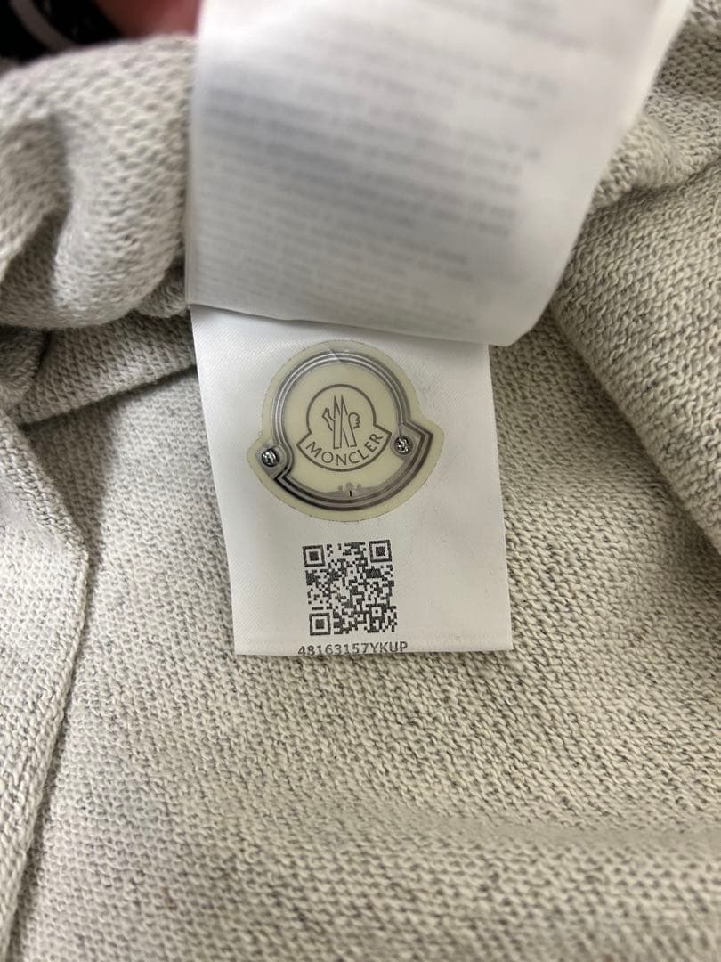 MONCLER モンクレール ロゴ スウェット 正規品
