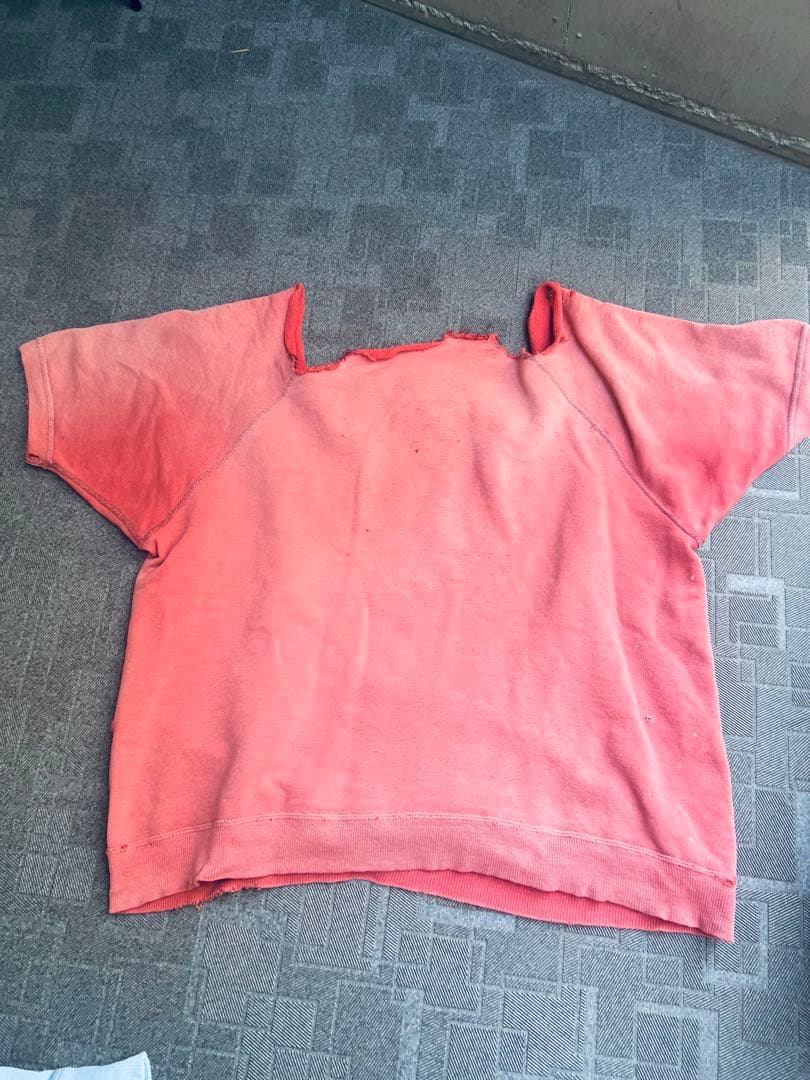 60s vintage sweat ボロ　ジャンク品2枚セット売り