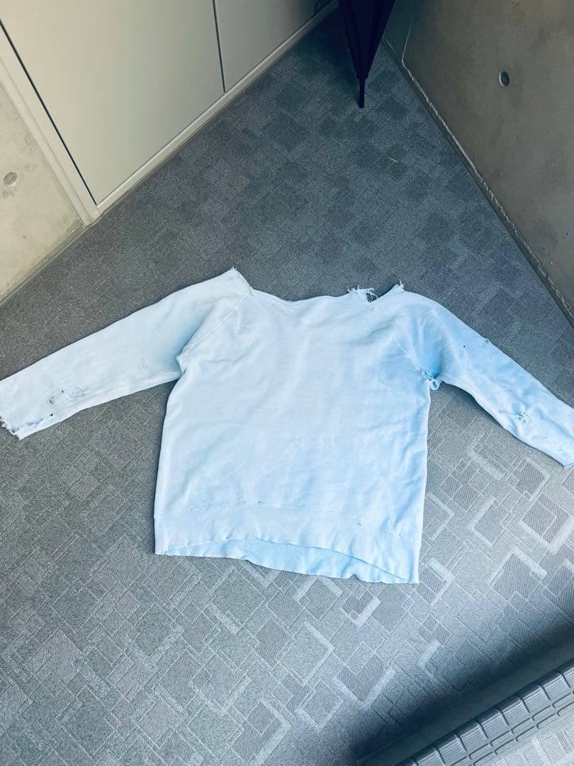 60s vintage sweat ボロ　ジャンク品2枚セット売り