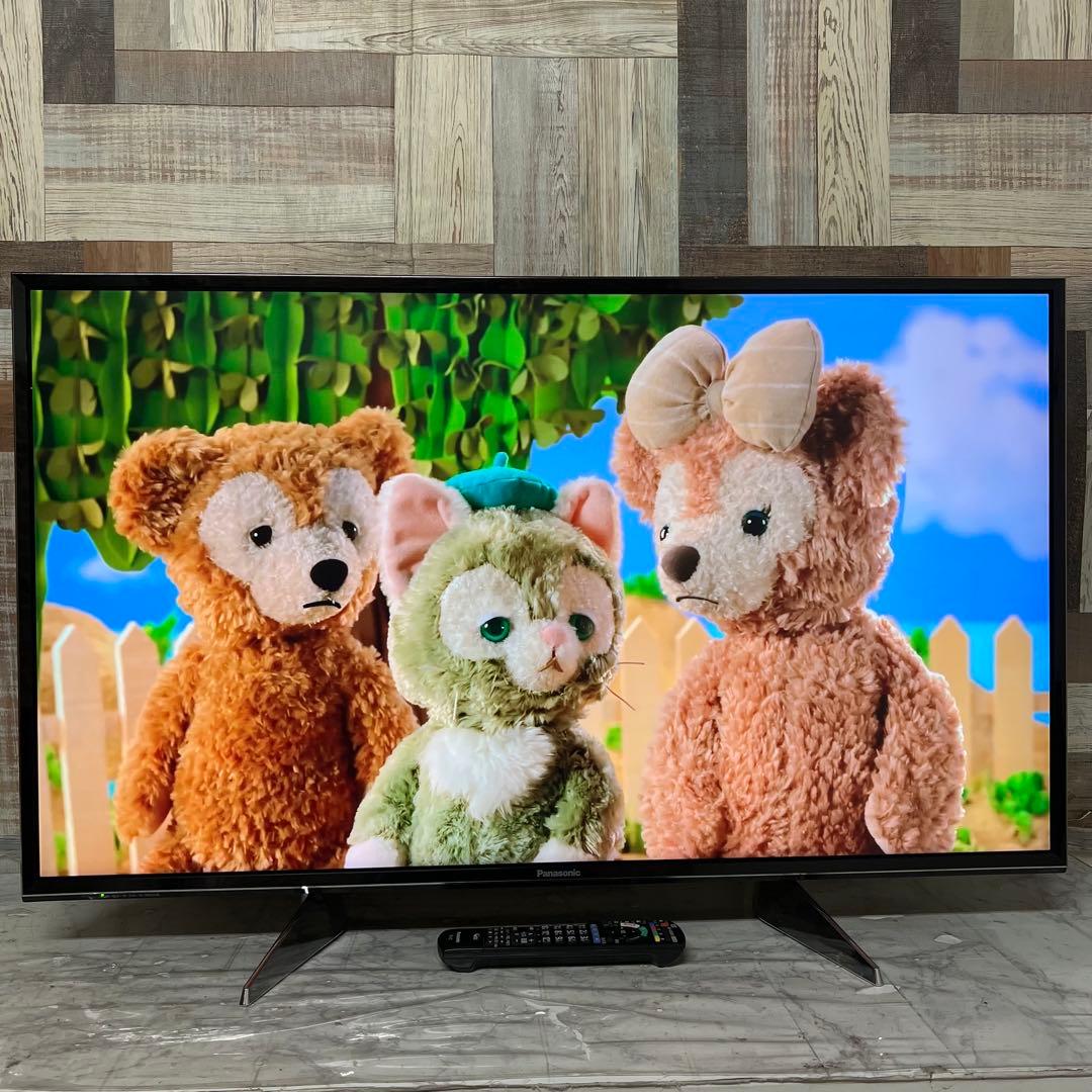 リクエスト価格❣️パナソニック43V型4K液晶テレビ スマートビエラ アプリ多数◎