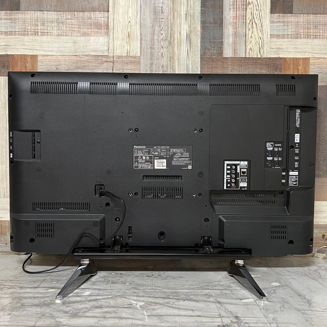 リクエスト価格❣️パナソニック43V型4K液晶テレビ スマートビエラ アプリ多数◎