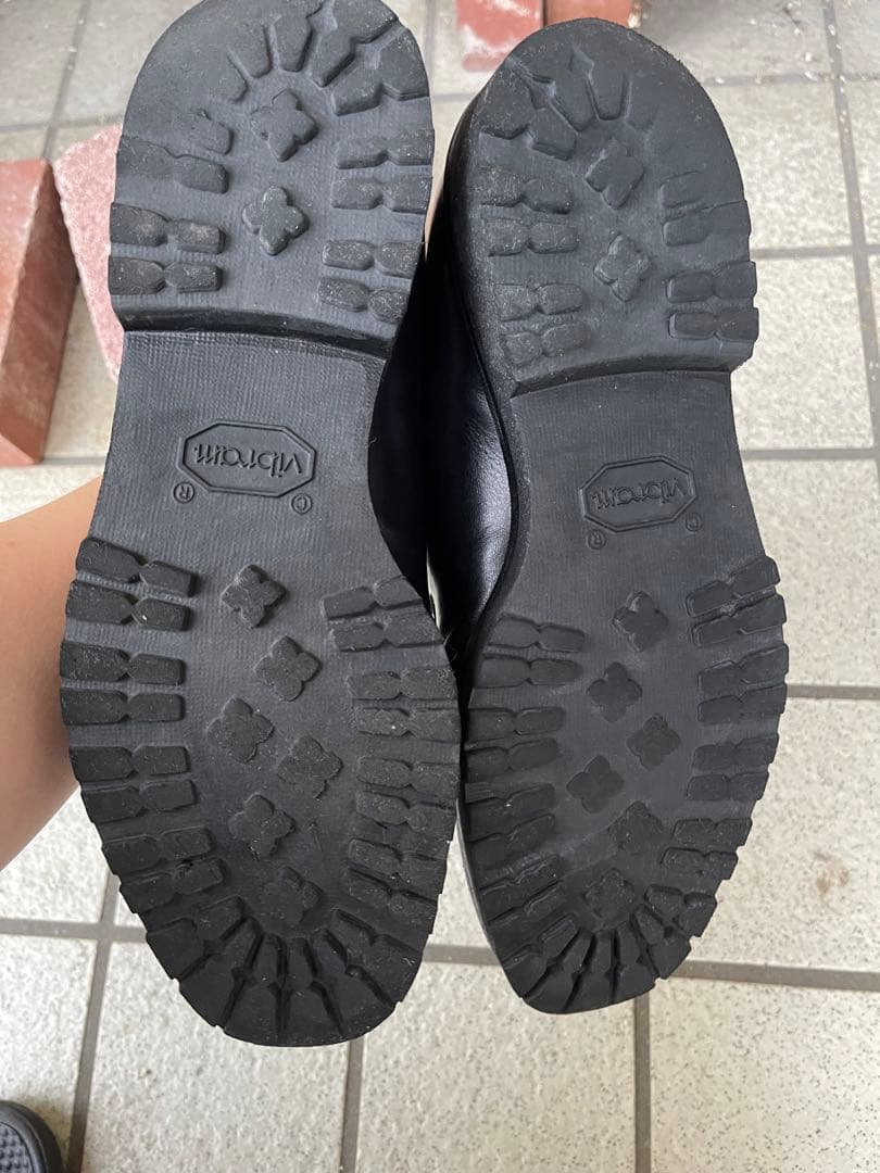 WH ダブルエイチ26cm プレーントゥ干場スペシャル　ブラック