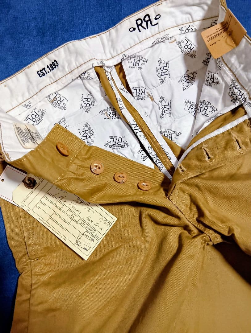 新品ダブルアールエル Ralph Lauren チノパン スリムフィット