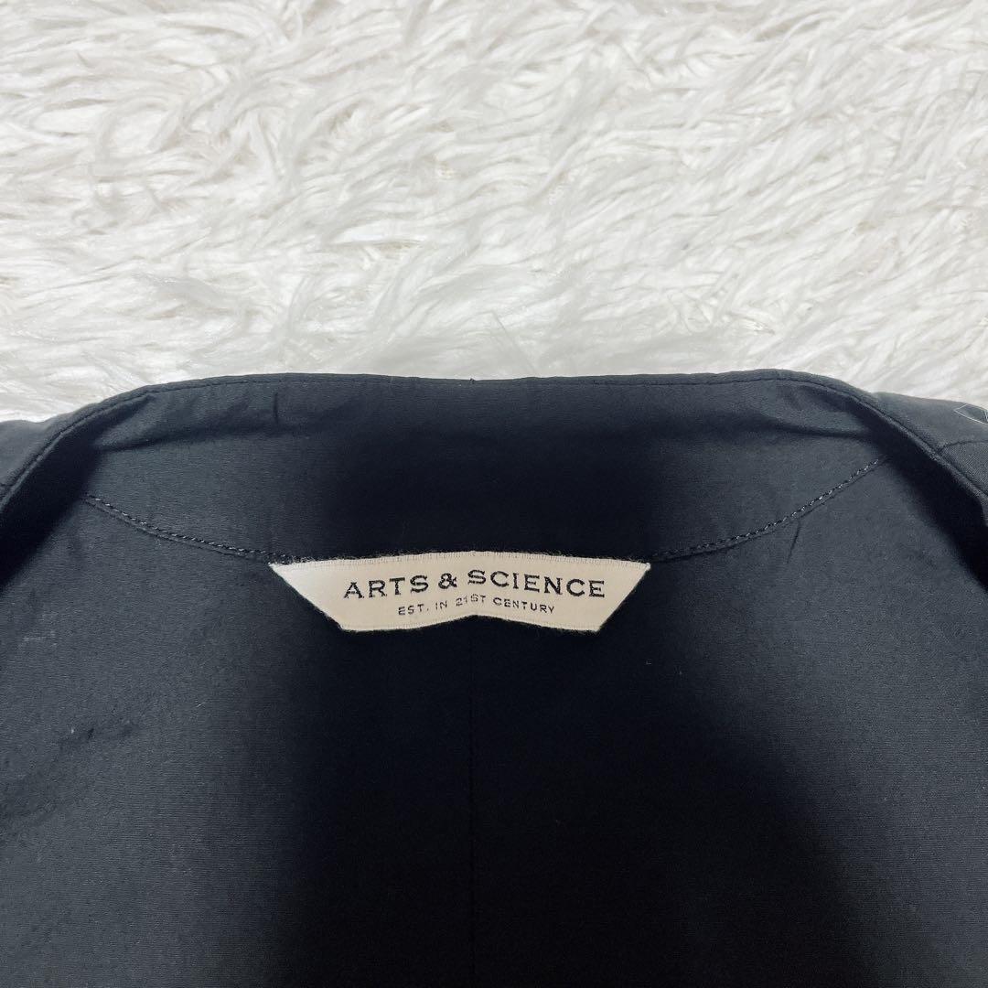 美品✨アーツアンドサイエンス 中綿　ベスト　ジャケット　ブラック