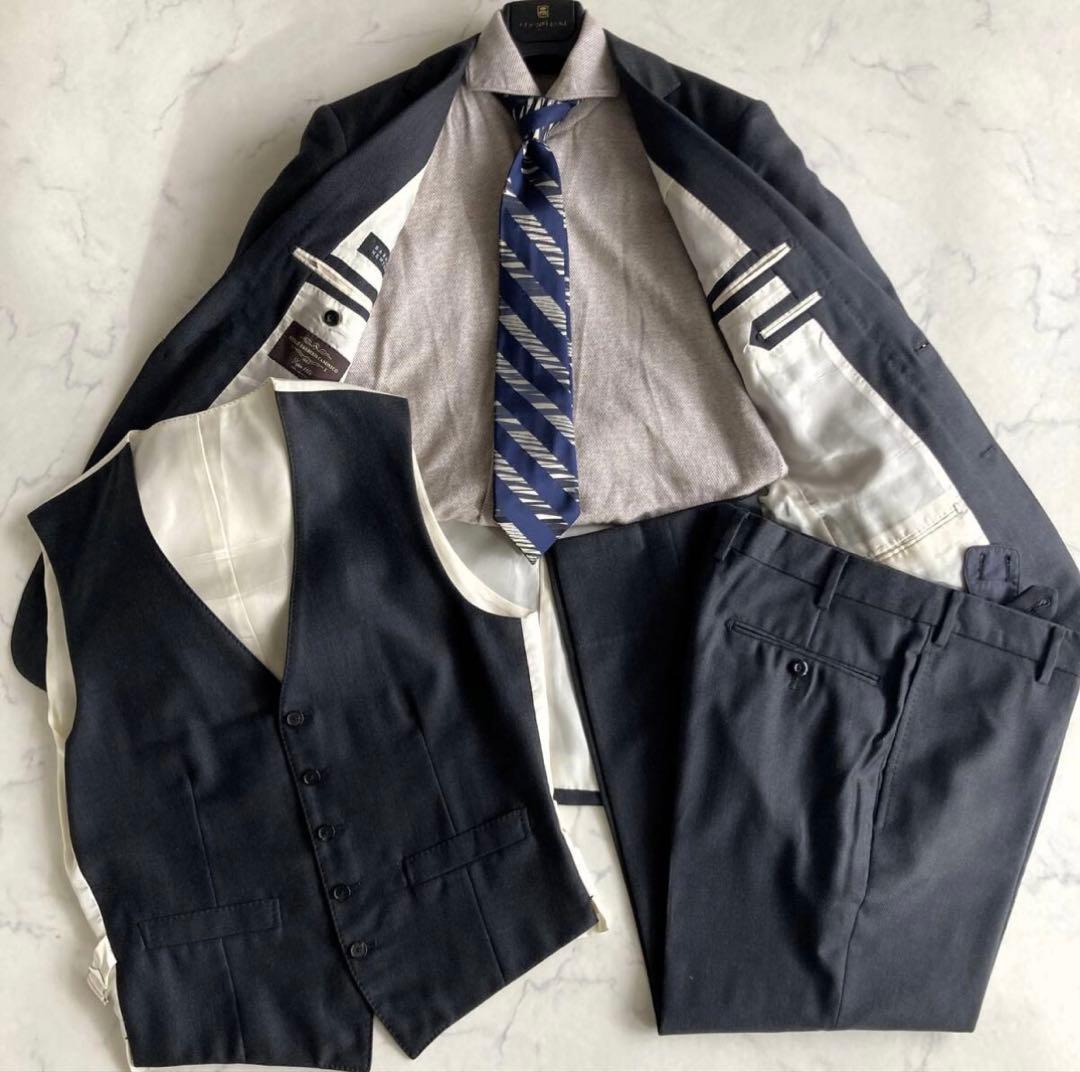 1月末まで！ バーニーズニューヨーク MANHATTAN スーツ 3点セット