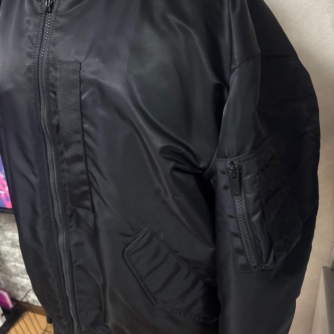 UNIQLO ユニクロ ジルサンダーコラボ ハイブリッドダウン MA-1 L