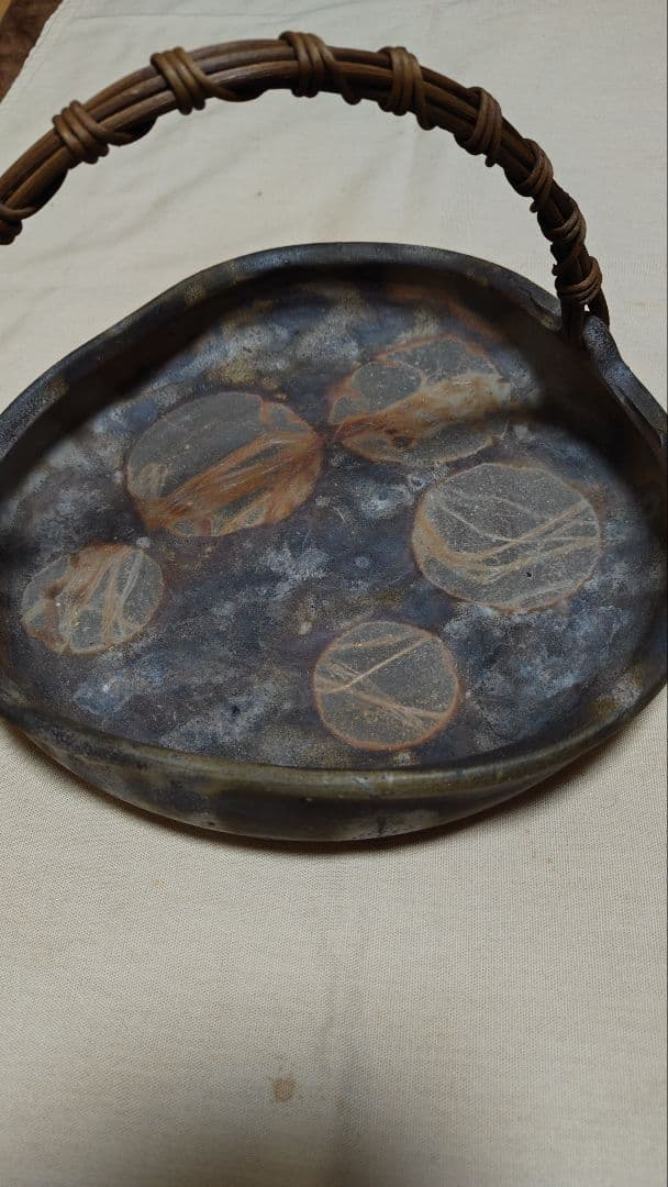 ShineＴLS　希少　備前焼　大皿　花器