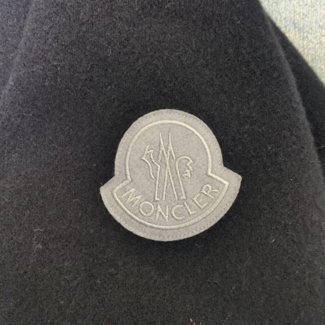 MONCLER MANTELLA ポンチョ ケープ ダウンフーディ ブラック