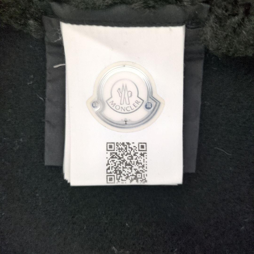 MONCLER MANTELLA ポンチョ ケープ ダウンフーディ ブラック