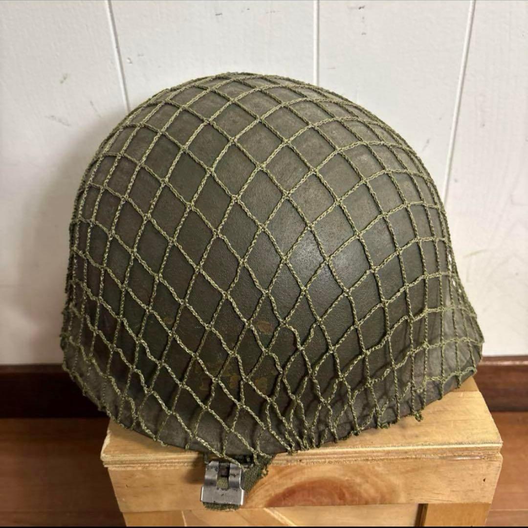 米軍　実物　M–1 HELMET Ｍ1 ヘルメット送料無料