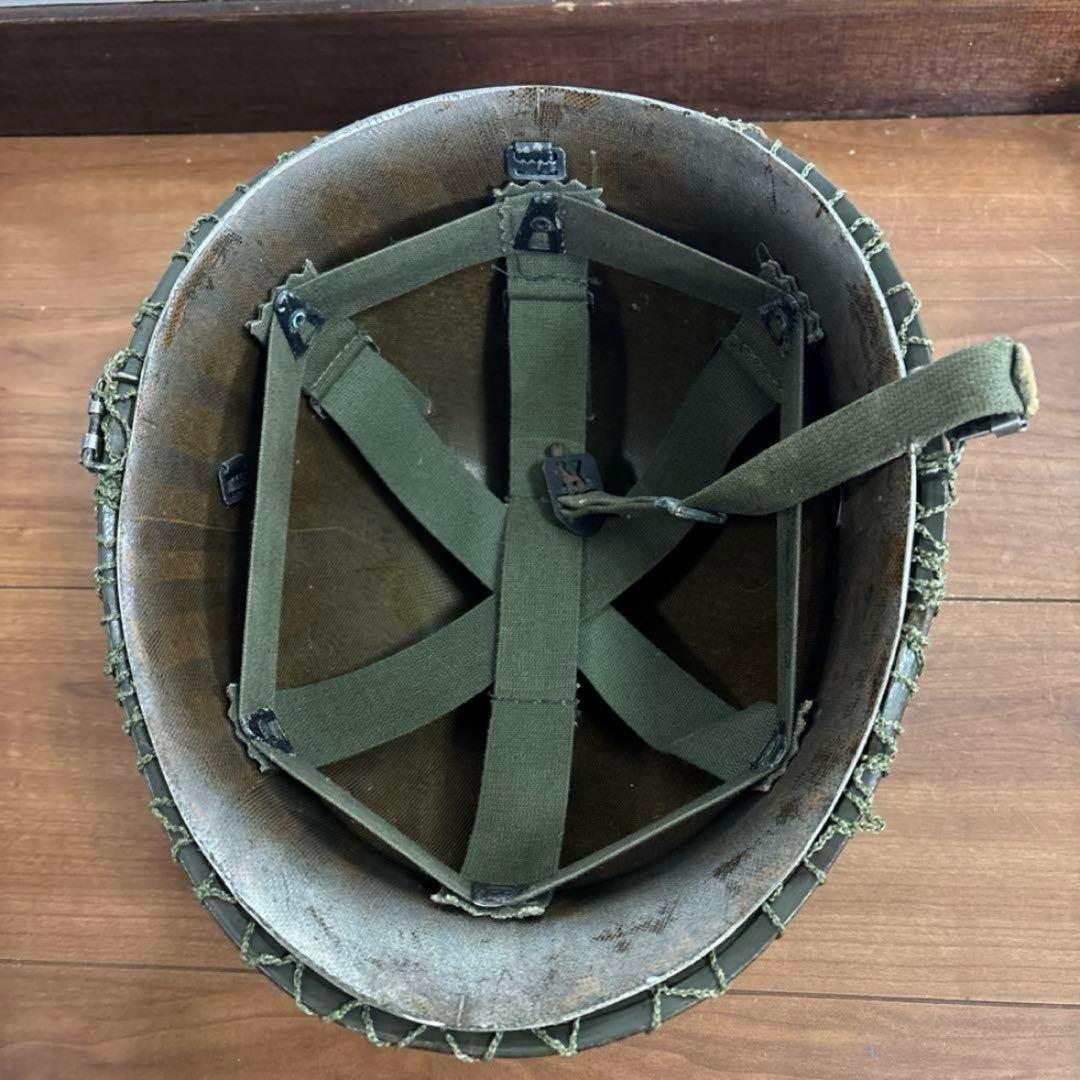 米軍　実物　M–1 HELMET Ｍ1 ヘルメット送料無料