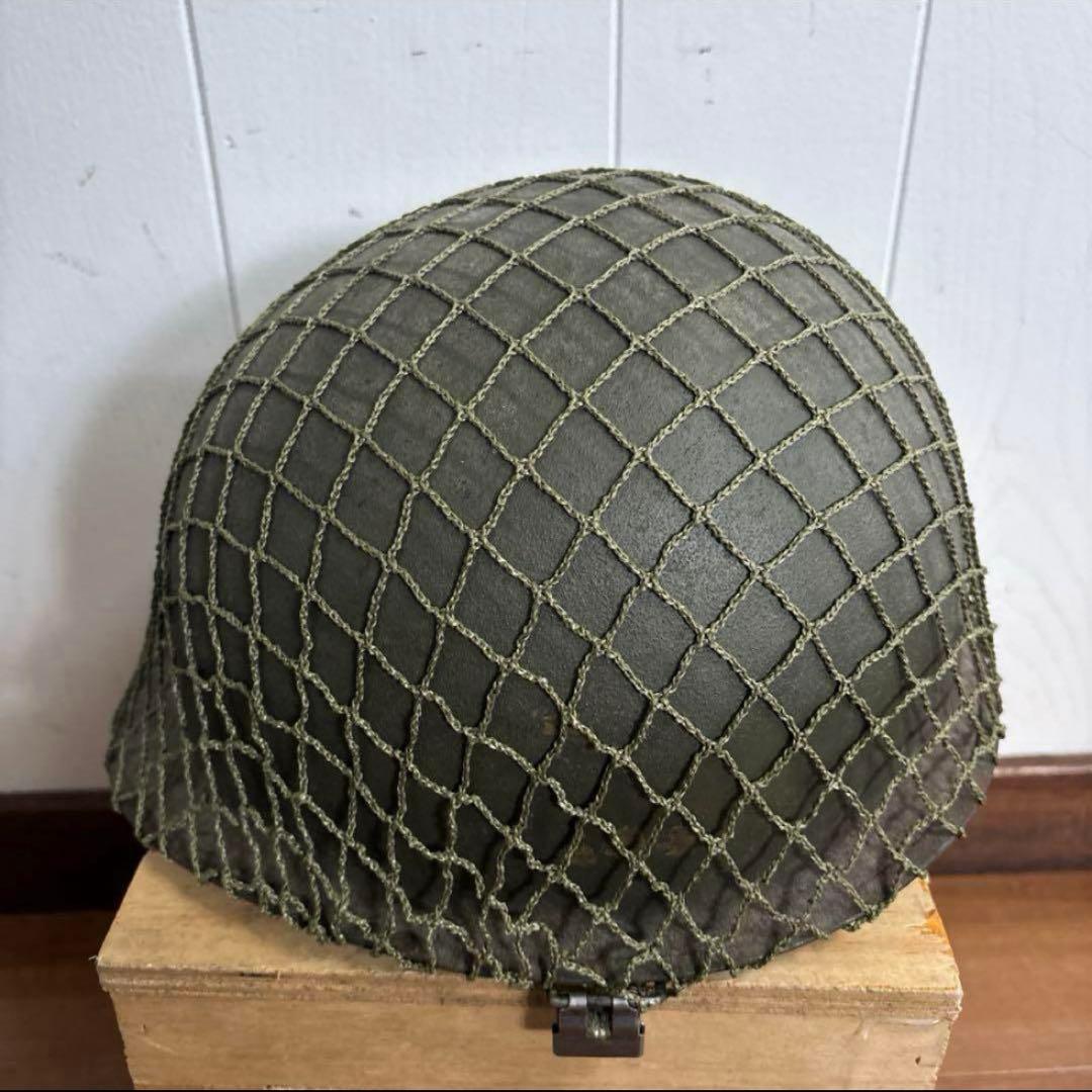 米軍　実物　M–1 HELMET Ｍ1 ヘルメット送料無料