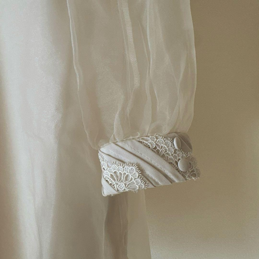 Acka. 〔Kids〕sheer over one-piece