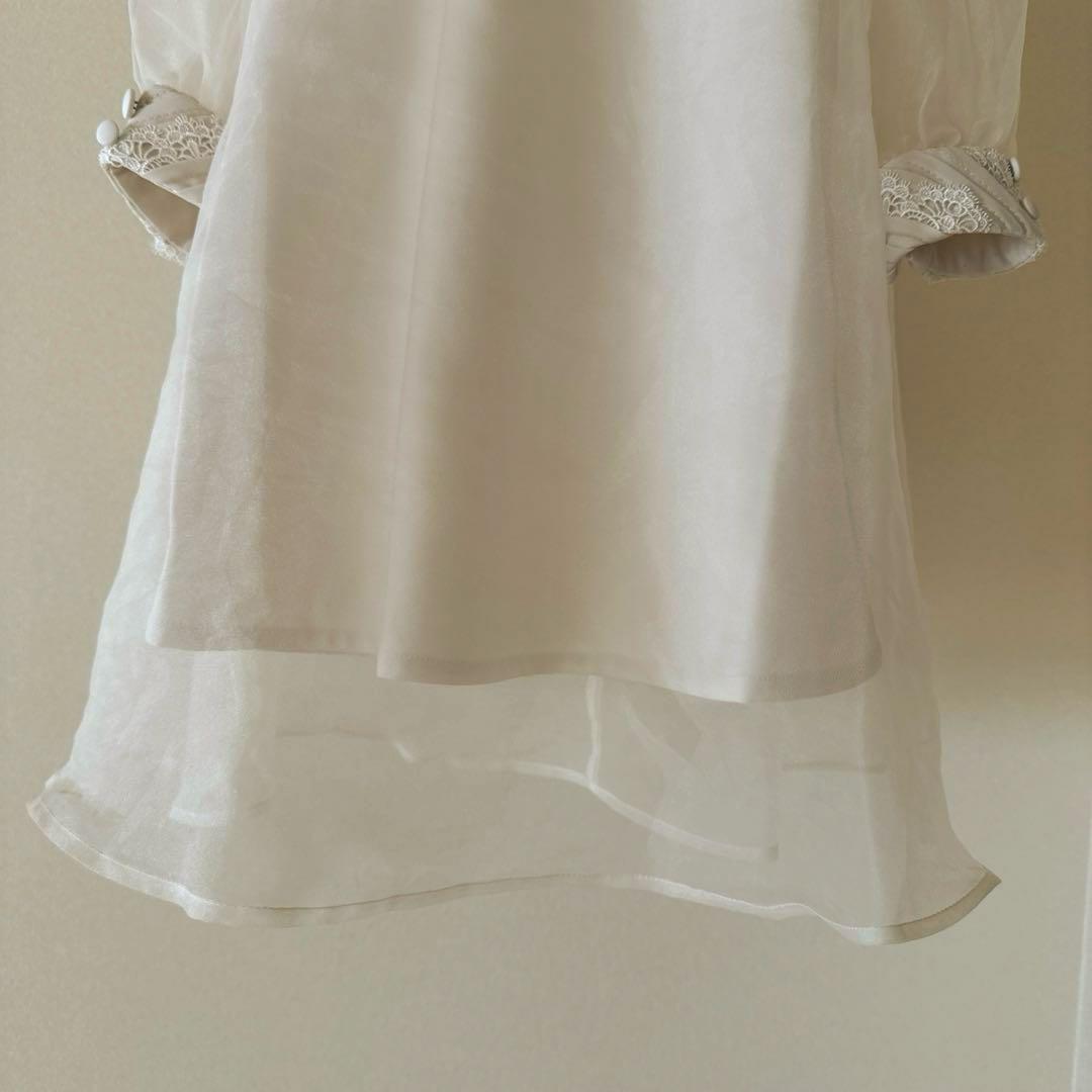 Acka. 〔Kids〕sheer over one-piece