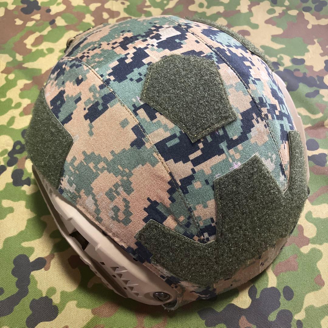 ハイカット ECH Lサイズ用ヘルメットカバー 米軍 海兵隊 防弾 ヘルメット②