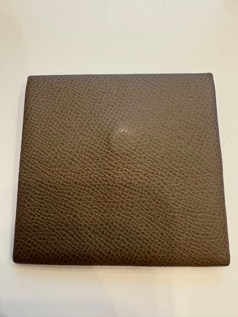 【エルメス】バスティア/ケース/エトゥープ/刻印:Z