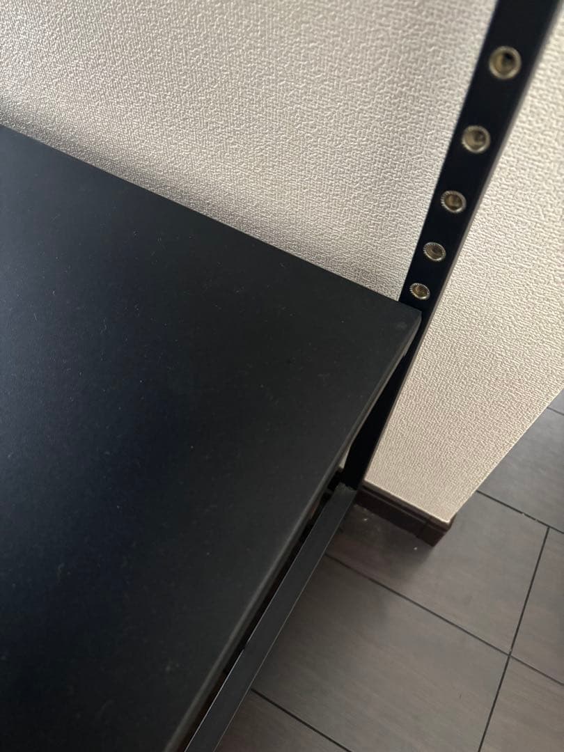 lowya キッチンワゴン ハニー　ブラック　カウンター　収納　キャビネット