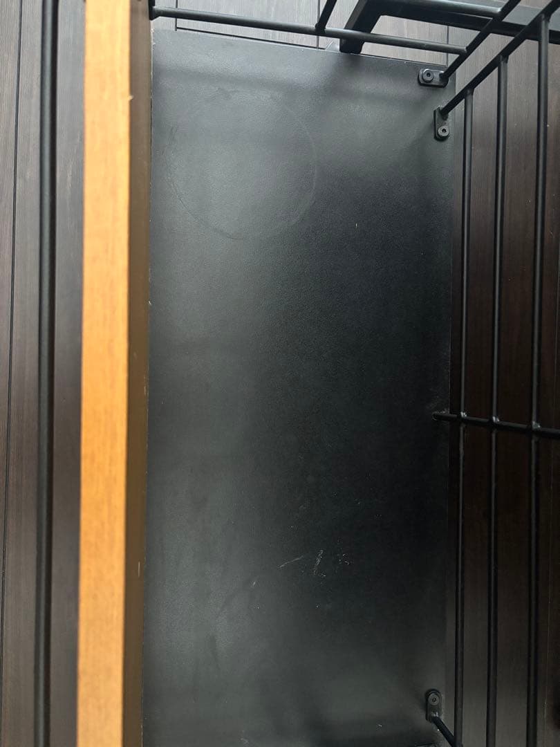 lowya キッチンワゴン ハニー　ブラック　カウンター　収納　キャビネット