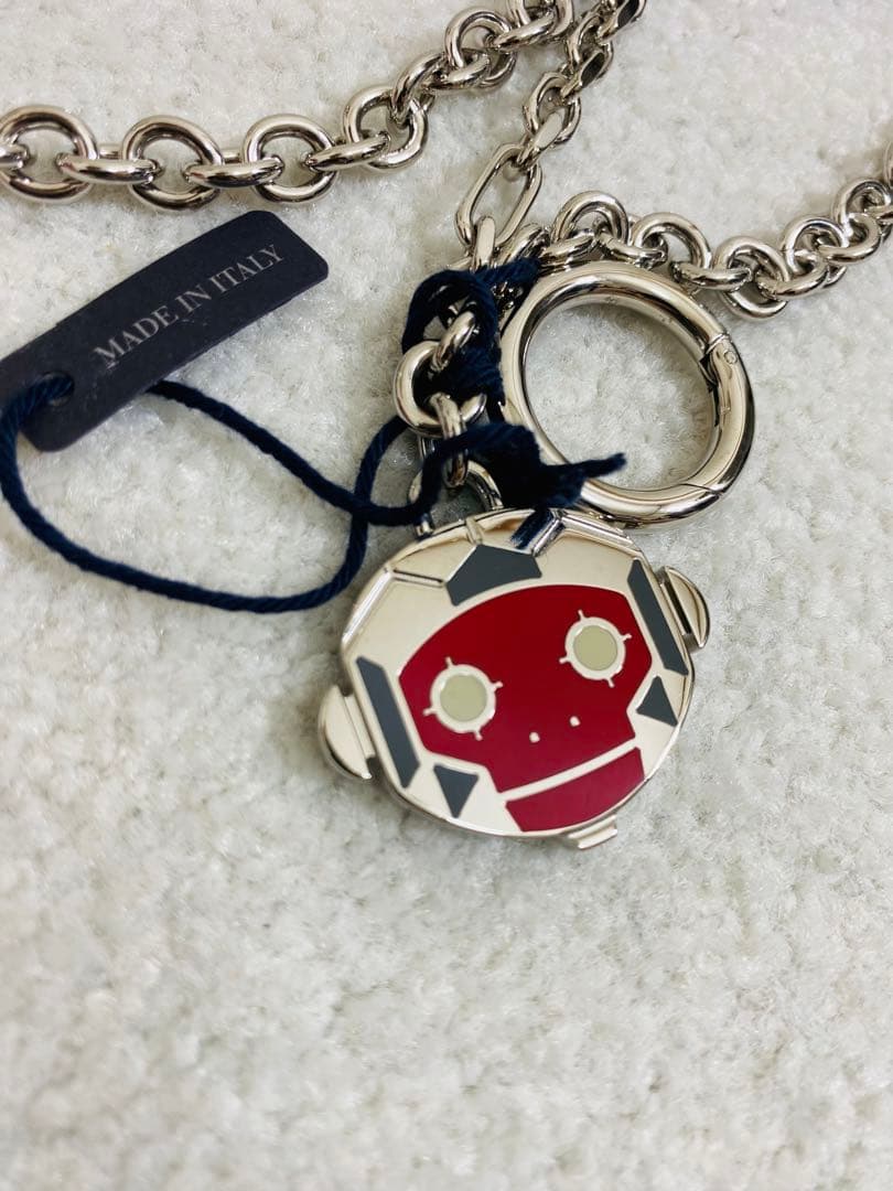 4017. 【未使用品】PRADA ウォレットチェーン ロボット モンキー