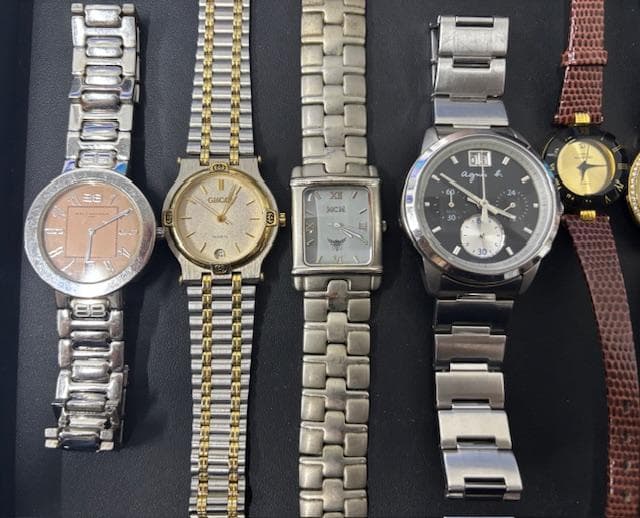 【ジャンク】ブランド腕時計 まとめ BALENCIAGA GUCCI 他