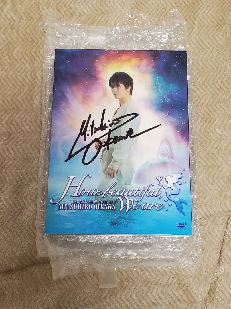 及川光博 サイン入りDVD