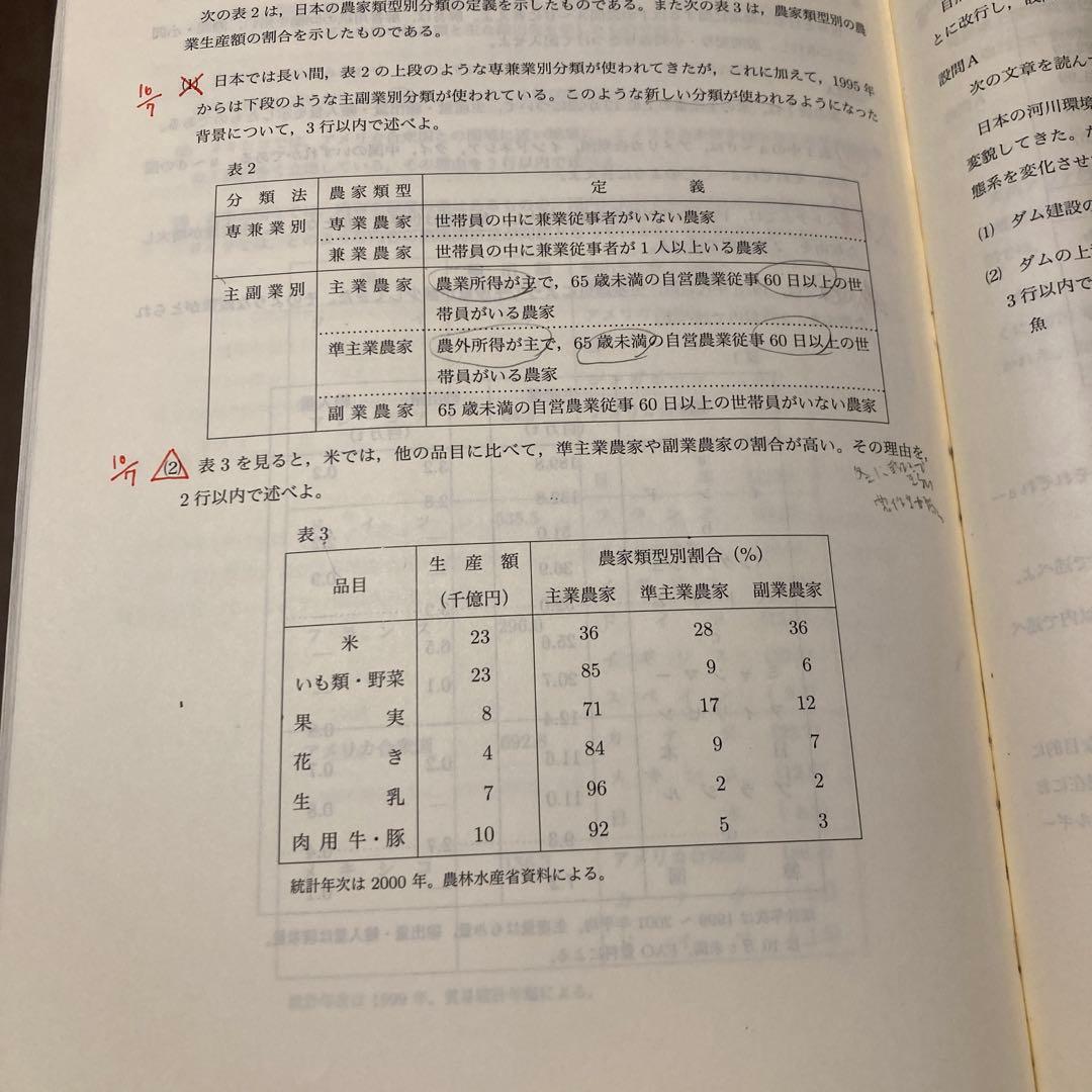 kei様　鉄緑会　高3 東大地理　問題解答セット