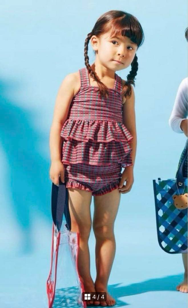 ファミリア　現行品　100 水着　560418