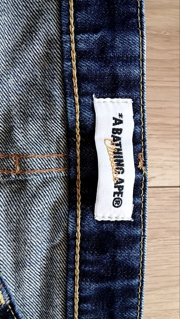 デッドストック A BATHING APE デニムパンツ