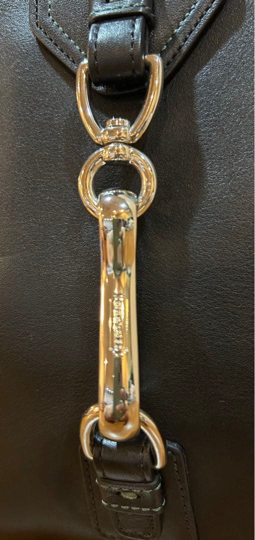 aiさん用　　　コーチ　美品　ブラックレザーショルダーバッグ