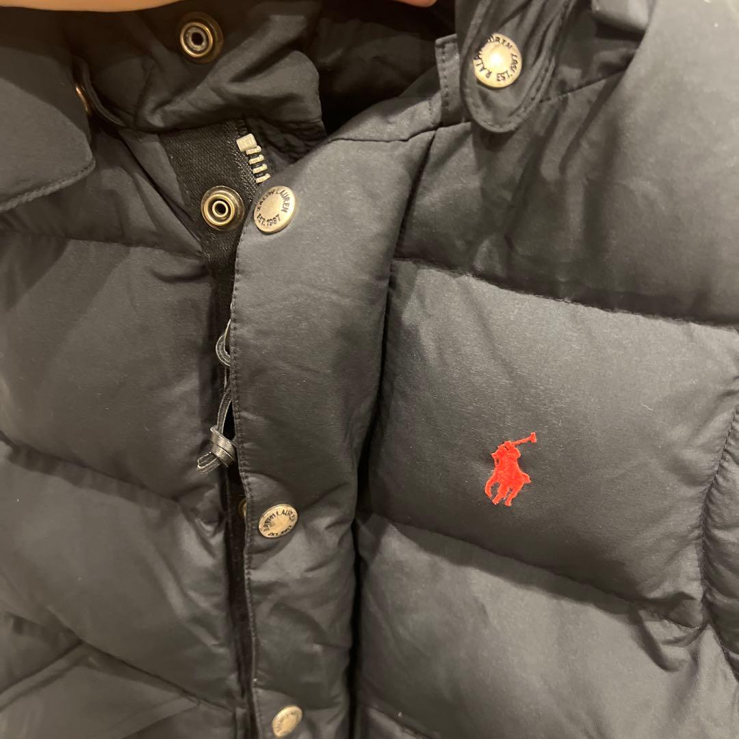 Polo Ralph Lauren ブラックダウンベスト XS