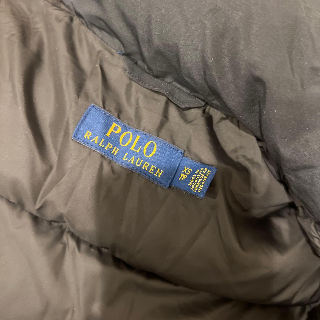 Polo Ralph Lauren ブラックダウンベスト XS