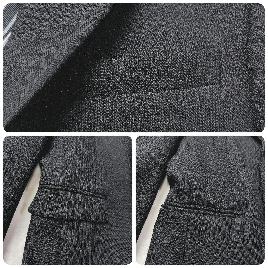 極美品✨ 男子 150 卒業式 フォーマルスーツ 5点セット 黒 POLOシャツ