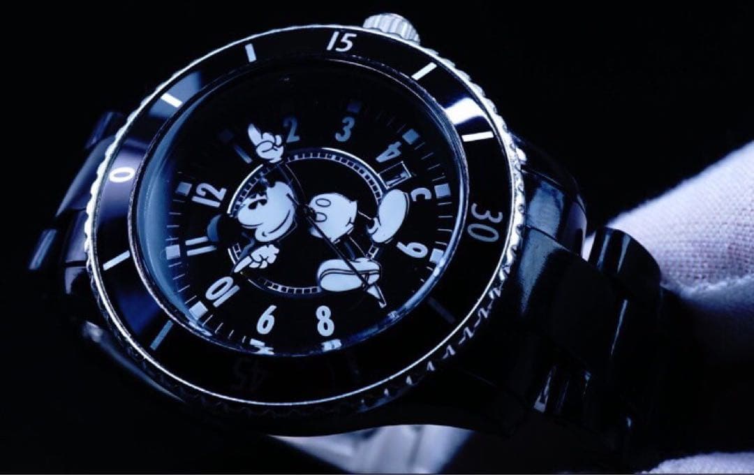 Disney MICKEY ミッキーマウス コラボウォッチ 腕時計/J12