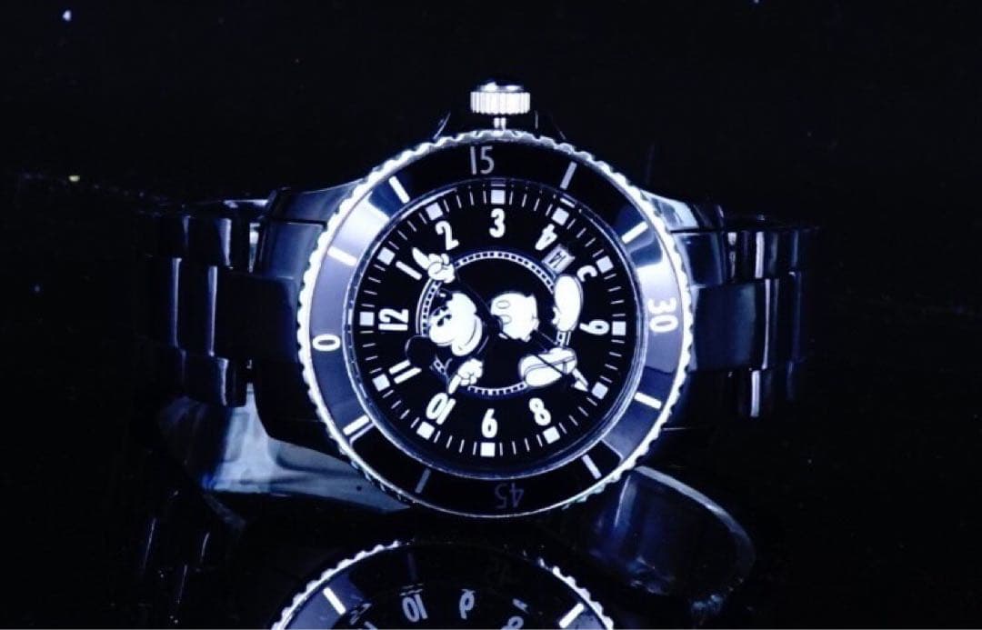 Disney MICKEY ミッキーマウス コラボウォッチ 腕時計/J12