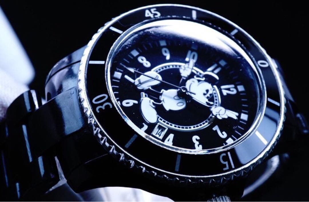 Disney MICKEY ミッキーマウス コラボウォッチ 腕時計/J12